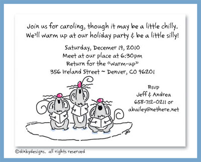 Discounted Dinky Designs Three singing mice magnets 5.5