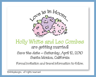 Discounted Dinky Designs Hydrangea magnets 5.5