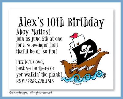 Discounted Dinky Designs Pirate ship magnets 5.5