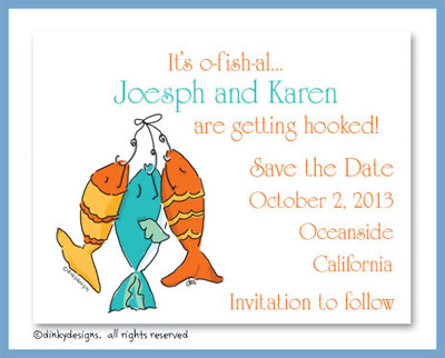 Discounted Dinky Designs Hook, line & sinker magnets 5.5