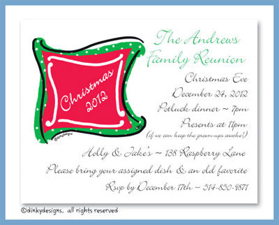 Discounted Dinky Designs Holiday monogram magnets 5.5