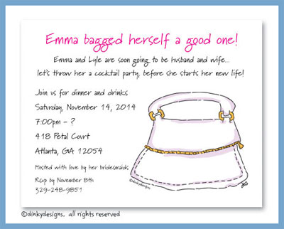 Discounted Dinky Designs Pina colada purse magnets 5.5