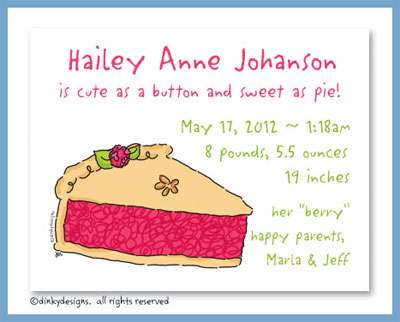 Discounted Dinky Designs Berry pie magnets 5