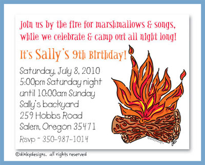 Discounted Dinky Designs Campfire magnets 5.5