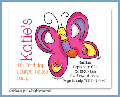 Discounted Dinky Designs Pansy the flutterby magnets 5.5