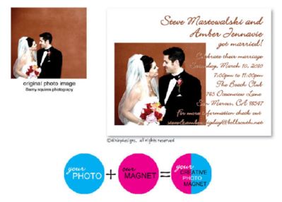 Discounted Dinky Designs Custom photo magnets 5.5