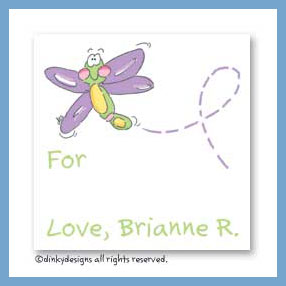 Discounted Dinky Designs Yellow-bellied firefly gift cards, personalized