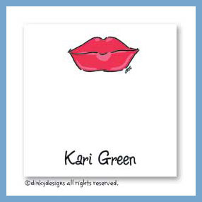 Discounted Dinky Designs Dolly kisses gift cards, personalized