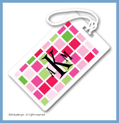 pre printed luggage tags