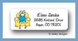 Dinky Designs Stationery Discounted - Great expectations return address labels personalized