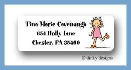 Dinky Designs Stationery Discounted - Call me jane return address labels personalized