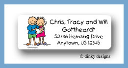 Dinky Designs Stationery Discounted - Baby, dick and jane return address labels personalized