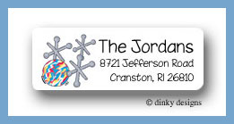 Dinky Designs Stationery Discounted - Jacks return address labels personalized