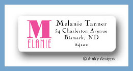 Dinky Designs Stationery Discounted - You name it return address labels personalized