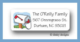 Dinky Designs Stationery Discounted - You've got mail return address labels personalized