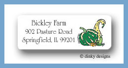 Dinky Designs Stationery Discounted - Gourds return address labels personalized
