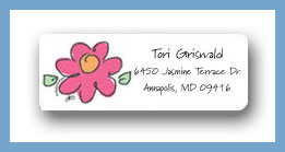 Dinky Designs Stationery Discounted - Pretty plaid return address labels personalized
