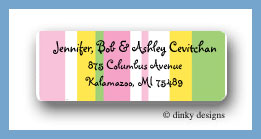 Dinky Designs Stationery Discounted - Spring line return address labels personalized