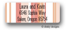 Dinky Designs Stationery Discounted - Fall line return address labels personalized