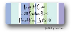 Dinky Designs Stationery Discounted - Winter line return address labels personalized