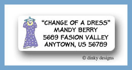 Dinky Designs Stationery Discounted - Change of address return address labels personalized