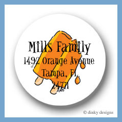 Discounted Dinky Designs Popsicle sticks round stickers 2.5