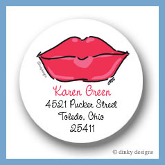 Discounted Dinky Designs Dolly kisses round stickers 2.5