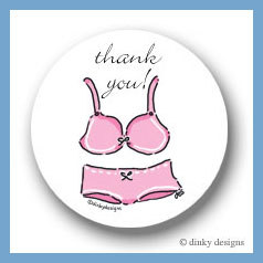 Discounted Dinky Designs Garment for girls round stickers 2.5