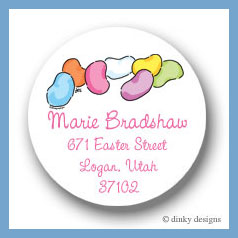 Discounted Dinky Designs Beans - jelly round stickers 2.5