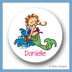 Discounted Dinky Designs Merjane round stickers 2.5