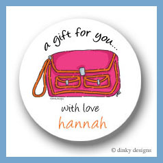 Discounted Dinky Designs Sorbet satchel round stickers 2.5