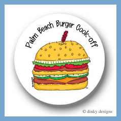 Discounted Dinky Designs Double double round stickers 2.5