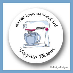 Discounted Dinky Designs Mix it up round stickers 2.5