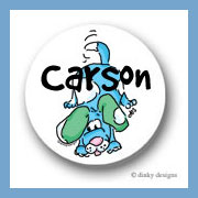 Discounted Dinky Designs Spot the puppy round stickers 1.67