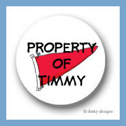 Discounted Dinky Designs Boys toys round stickers 1.67