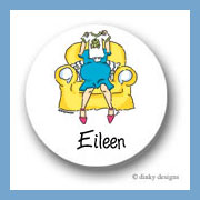 Discounted Dinky Designs Great expectations round stickers 1.67