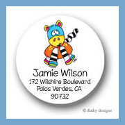 Discounted Dinky Designs Zoe zoodle round stickers 1.67