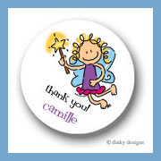 Discounted Dinky Designs Fairy jane round stickers 1.67