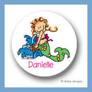 Discounted Dinky Designs Merjane round stickers 1.67