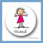 Discounted Dinky Designs jane round stickers 1.67