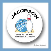Discounted Dinky Designs Up your alley round stickers 1.67