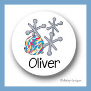 Discounted Dinky Designs Jacks round stickers 1.67