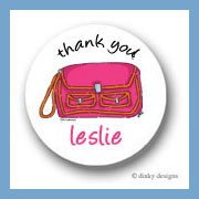 Discounted Dinky Designs Sorbet satchel round stickers 1.67