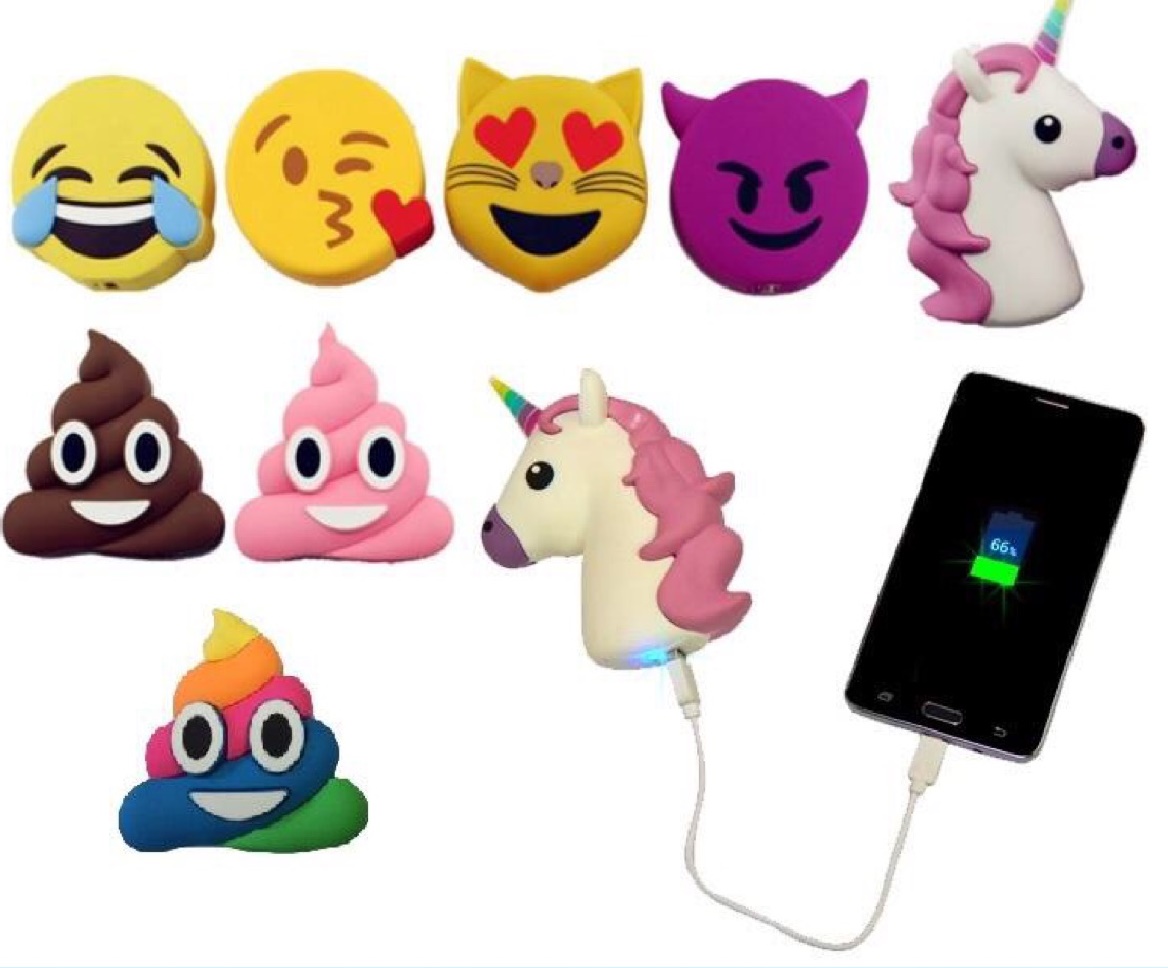 Emoji power bank portable charger