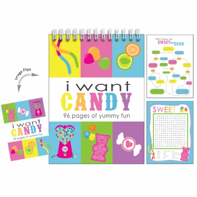 I want candy flip activity book by iscream at a Discount
