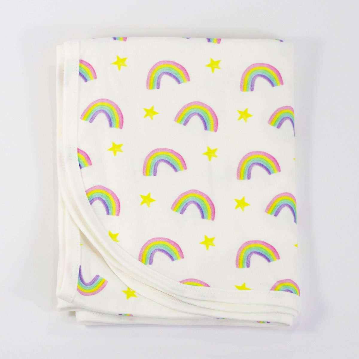 rainbow baby blanket