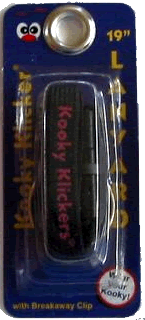 Kooky Lanyard Black with Pink