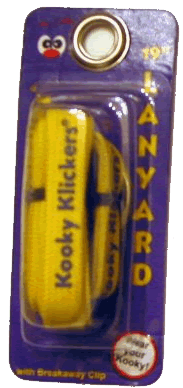 Kooky Lanyard Yellow with Purple