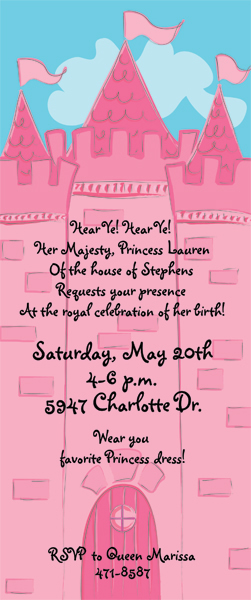 Pink Palace Invitation