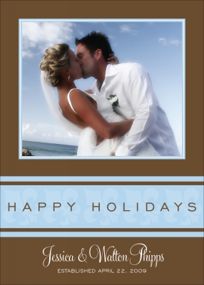 Holiday Beads Candy Digital Photo Card by Noteworthy Collection